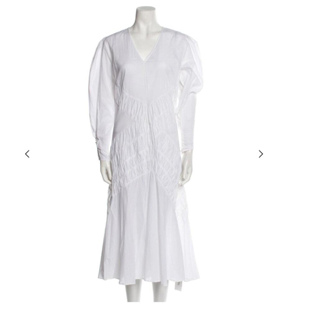 Merlette Cotton Midi Dress, Size S
